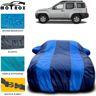 MoTRoX Car Cover For Nissan Xterra (With Mirror Pockets)(Blue)
