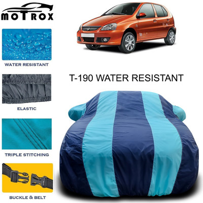 MoTRoX Car Cover For Tata Indica (With Mirror Pockets)(Blue)