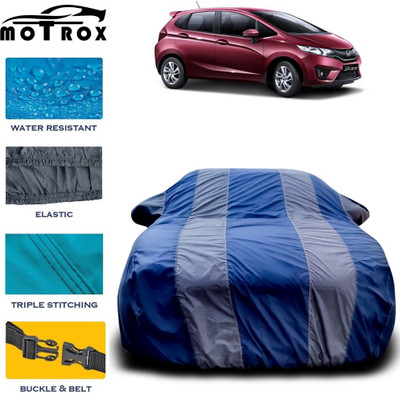 MoTRoX Car Cover For Honda Jazz(Grey)