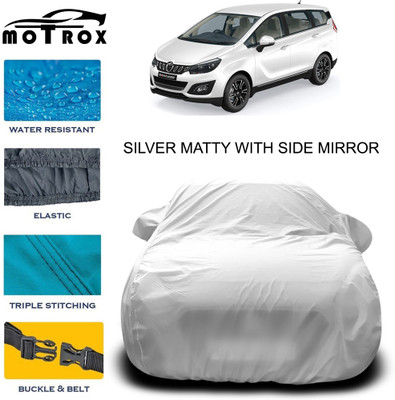 MoTRoX Car Cover For Mahindra Marazzo(Silver)