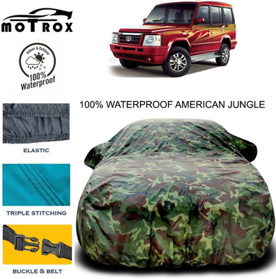 MoTRoX Car Cover For Tata Sumo Gold(Multicolor)