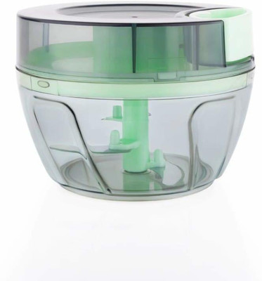 Gowishcart Handy Chopper pro (450 ml),Premium Transparent Mini with 3 Blades for effortlessly Chopping Vegetables and Fruits for Your Kitchen - Multicolor Vegetable & Fruit Chopper(1)