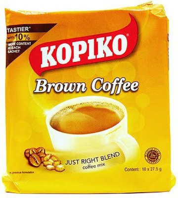 KOPIKO Brown Coffee Just Right Blend 10*27.5g , 275g Instant Coffee(275 g)