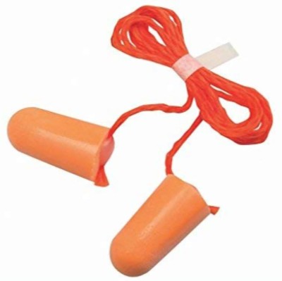 DARIT Soft Foam Noise Reduction Sponge Ear Plugs For Hearing Protection Sleeping Ear Plug(Orange)