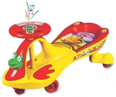 PANDA Frog Red magic car Rideons & Wagons Non Battery Operated Ride On(Yellow)