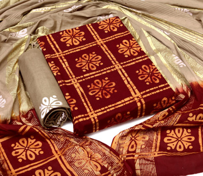 EXONIC Pure Cotton Printed Salwar Suit Material