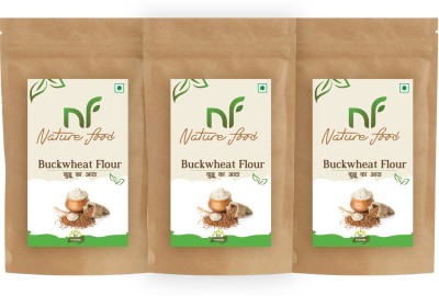 Nature food Best Quality Buckwheat Flour/ Kuttu Atta / Buck Wheat - 250GM (Pack of 3)(0.75 kg, Pack of 3)