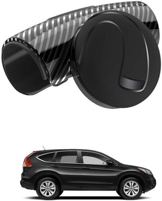 Qiisx Plastic Car Steering Knob(Black)