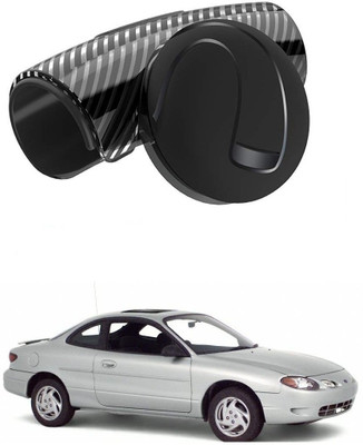 Qiisx Plastic Car Steering Knob(Black)