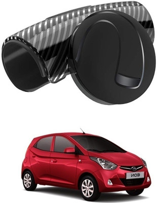 Qiisx Plastic Car Steering Knob(Black)