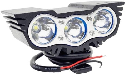 AutoPowerz 3 LED Owl Eye With 3 Mode Function High Beam/Low Beam & Flashing Fog Lamp Car, Motorbike LED (12 V, 60 W)(Universal For Car, Universal For Bike, Pack of 1)
