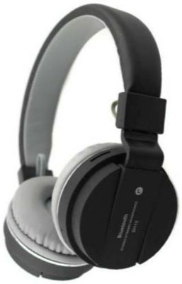 ROAR VEC_690J SH12 Over the head Bluetooth Headset Bluetooth(Black, On the Ear)