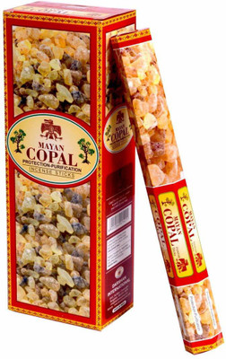 RK TRADE Darshan Mayan Copal Incense Stick Mayan Copal(90 g, Set of 6)