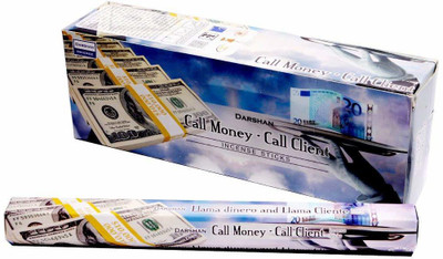 Darshan Call Money - Call Client Incense Stick Jasmin(120 Units, Set of 6)