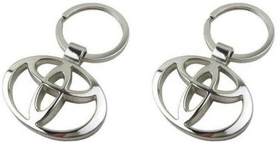 Rashi Traders 2 Silver Key Chain Key Chain