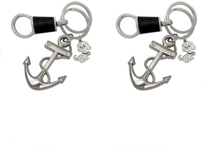 Rashi Traders 2 Stylish With Locking key Chain Key Chain