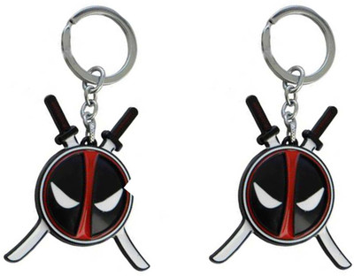 Rashi Traders 2 Dead Pool Key Chain For Boys And Girls Key Chain