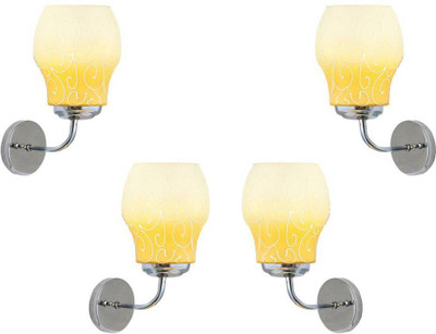 VAGalleryKing Uplight Wall Lamp Without Bulb(Pack of 4)