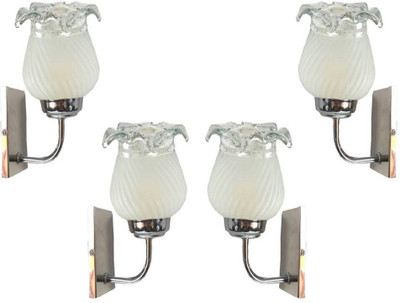 VAGalleryKing Uplight Wall Lamp Without Bulb(Pack of 4)
