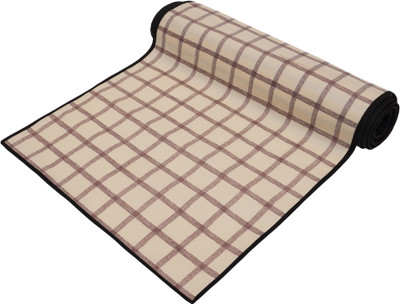 LITHARA PVC (Polyvinyl Chloride) Drawer Mat(Beige, Multicolor, Medium)