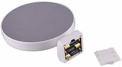 nilkanth MAGIC MIRROR PHOTO FRAME WITH LED LIGHT Lighted Mirror(Round)