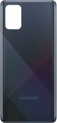 SlopK Samsung Samsung Galaxy A71 Back Panel(Prism Crush Black)