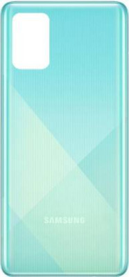 BrewingQ Samsung Galaxy A71 Back Panel(Blue)