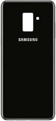 SlopK Samsung Samsung Galaxy A8+ (Glass) Back Panel(Black)