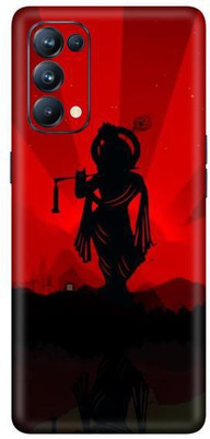 aadia OPPO RENO 5 PRO Mobile Skin(Black)