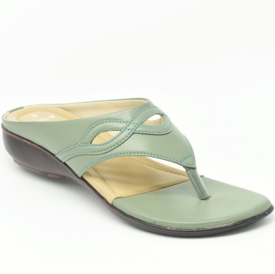 Dream Makers Women Green Wedges