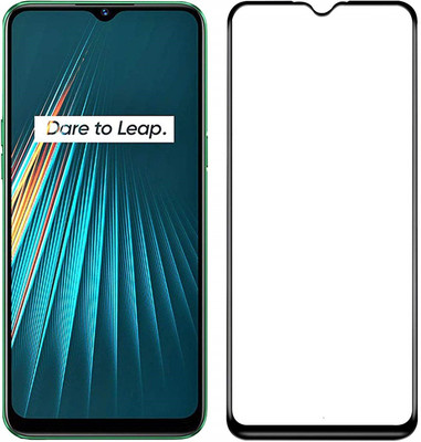 INFINITYWORLD Edge To Edge Tempered Glass for Realme 5i(Pack of 1)