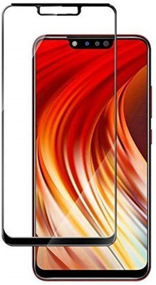 DSCASE Edge To Edge Tempered Glass for Infinix Hot 7(Pack of 1)