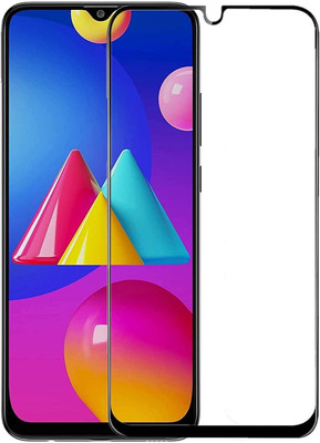 FIT&HIT Edge To Edge Tempered Glass for Samsung Galaxy M02S With 9H hardness, Edge To Edge Full Screen Coverage| Oleophobic Coating | Ultra HD+ | Case Friendly| With Easy Installation Kit.(Pack of 1)