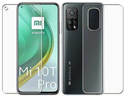 Firstkart Front and Back Tempered Glass for Mi 10T Pro(Pack of 2)