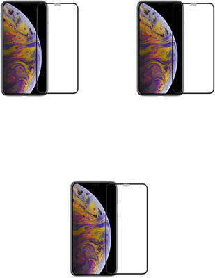 CraveMart Tempered Glass Guard for Apple iPhone 12(Pack of 3)