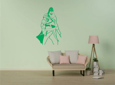 LYOMAN 59 cm gamebody-grn Self Adhesive Sticker(Pack of 1)