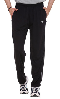 Colors & Blends Solid Men Black Track Pants