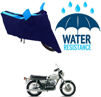RONISH Waterproof Two Wheeler Cover for Yamaha(RX 100, Blue)