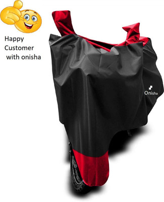 Onisha Two Wheeler Cover for Hero(Glamour Programmed FI, Red)