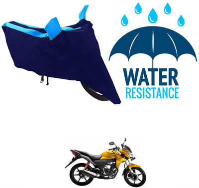 MMSSTAR Waterproof Two Wheeler Cover for Honda(CB Twister, Blue)