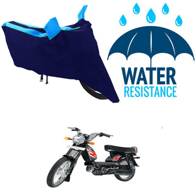 RONISH Waterproof Two Wheeler Cover for TVS(Heavy Duty Super XL, Blue)