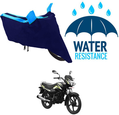 RONISH Waterproof Two Wheeler Cover for TVS(Star Sport, Blue)