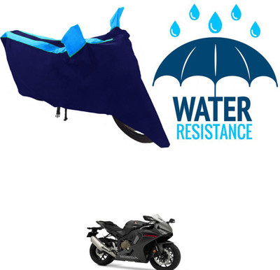 RONISH Waterproof Two Wheeler Cover for Honda(CBR 1000RR, Blue)