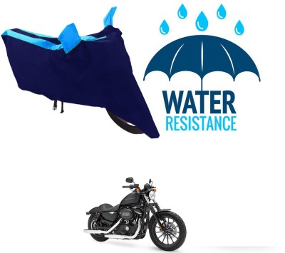 RONISH Waterproof Two Wheeler Cover for Universal For Bike(XL 883, Blue)