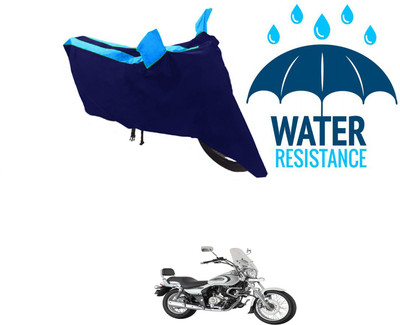 Mdstar Waterproof Two Wheeler Cover for Bajaj(Blade 125, Blue)