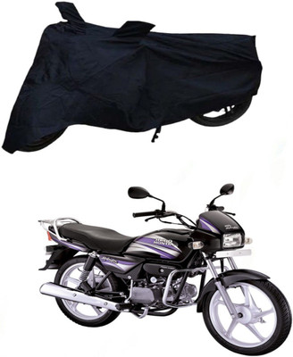 AutoHansh Waterproof Two Wheeler Cover for Hero Electric(Splendor Plus, Black)