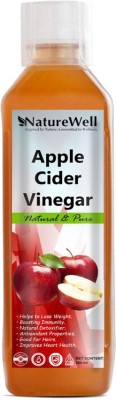 Naturewell Organic Apple Cider Vinegar - with strand of mother, not from concentrate Vinegar (500Ml)Ultra Vinegar(500 ml)