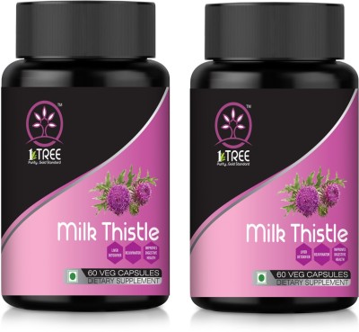 1 Tree Milk Thistle Capsules–Liver Detox Capsules–Liver Health–Liver Cleanser (Pack Of 2)(2 x 60 g)