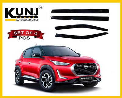 Kunj Autotech For Front, Rear Wind Deflector(Tinted Hyundai NA)