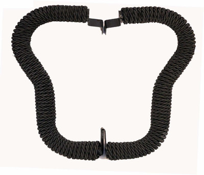 Bullkartzone Bullet heavy duty back leg guard/crash/safety guard airfly tied with black rope Bike Crash Guard Rope(Royal Enfield)